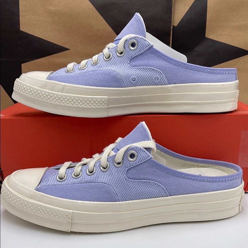 Converse WMNS Chuck 70 Mule 'Serene Sapphire' A00539C Lavender Sneakers